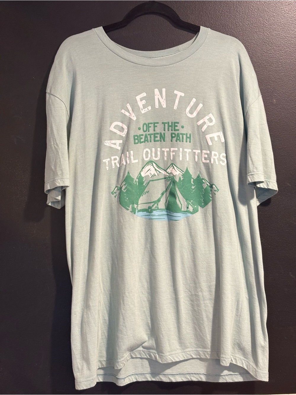 Adventure Trail Outfitters Graphic T-Shirt in Light Sage